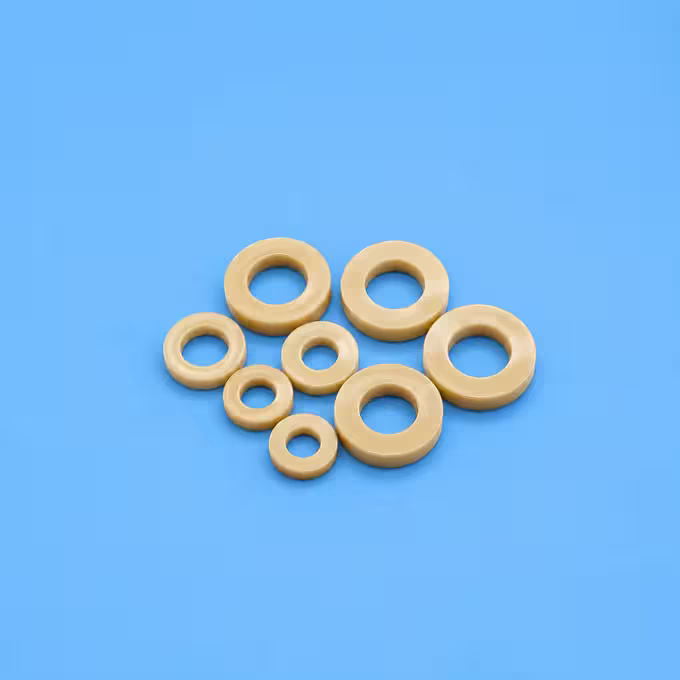 PEEK Flat Washers - Chemical and Temperature Resistant Solid Spacers for M2 to M4 Screws 1 PEEK Flat Washer manufacturers