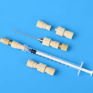 PEEK-Luer-Lock-Anschluss – Adapter (Stecker/Buchse)